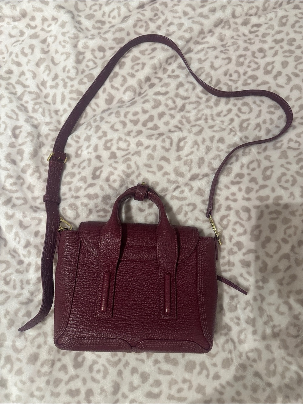 3.1 Phillip Lim Mini Pashli Satchel in Burgundy - Picture 2 of 2